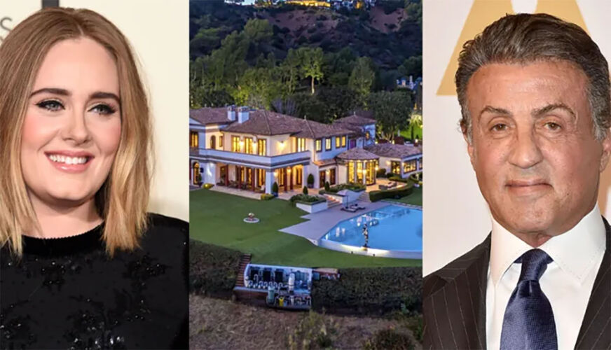 Adele buys Stallone House