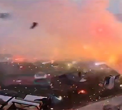 4th of July Fireworks Goes Horribly Wrong!!