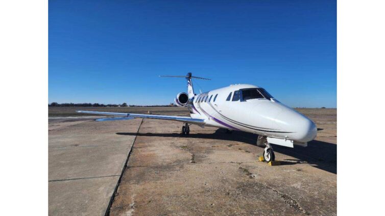 Stephen Prince is giving up his Cessna 650 Citation III for the sake of the environment.