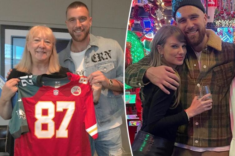 Donna Kelce teases the future of son Travis and Taylor Swift’s romance: ‘Time will tell’