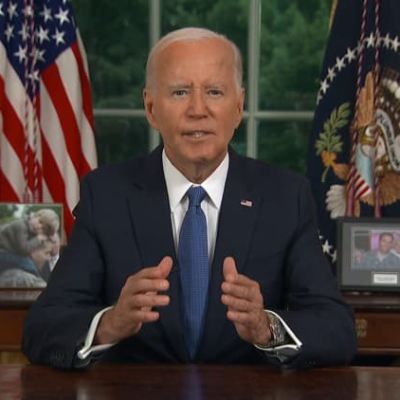 President Biden addresses the nation: Best way forward is to pass the torch to a new generation