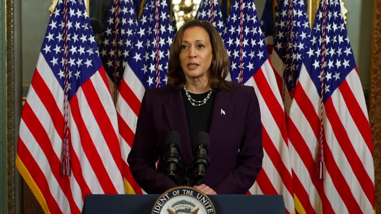 Vice President Harris on ceasefire talks with Israeli PM Netanyahu: 'Let's get the deal done'