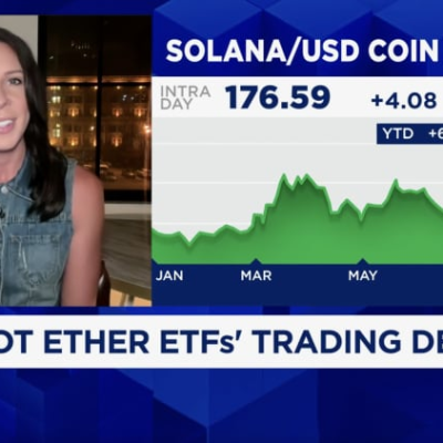 Spot ether ETFs top $1 billion in U.S. trading debut