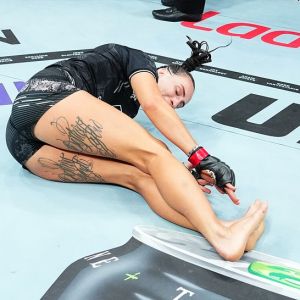 Casey ONeill raygun celebration ufc