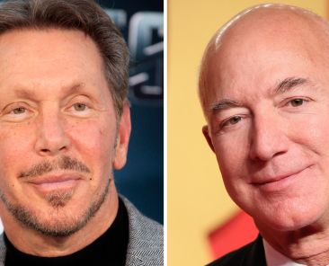 Oracle's Larry Ellison in brief tops Jeff Bezos to transform global's second-richest particular person
