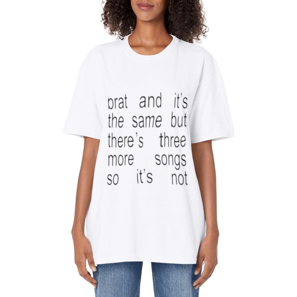 model wearing black and white brat top with jeans