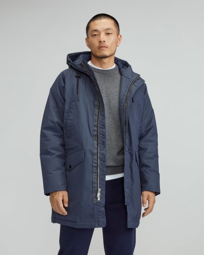 Everlane’s Men's Parka Coat Is on Sale for $70—Save Up to 75% Off