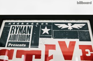 “I’ve always been a Marty Stuart apostle,” Barnes says. “Marty once opened for The Steve Miller Band at the Ryman, and Steve signed this poster to Marty — including a few special doodles. It ended up forgotten in a closet, but when we moved offices, it was passed on to me as a gift.”