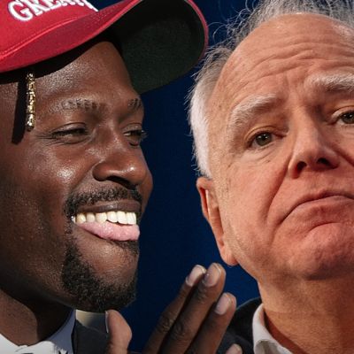 Antonio Brown Says 'Tampon Tim Walz' Could Never Defend Him on Field