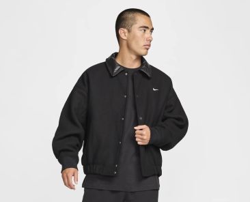 Nike’s New Varsity Jacket Is the Chicest Way to Wear the Swoosh