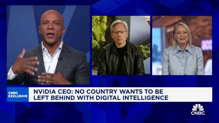 Watch GWN's full interview with Nvidia CEO Jensen Huang and Accenture CEO Julie Sweet