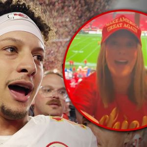 Patrick Mahomes' Mom Supports Trump At Chiefs Game, Wears MAGA Hat