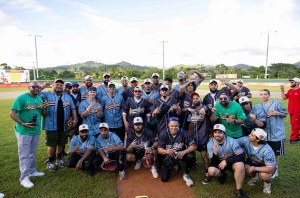 Celebrity Softball Game at Eladio Carrión's SauceGiving event in Puerto Rico.