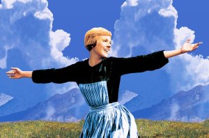 Julie Andrews as Maria von Trapp in The Sound of Music