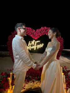 Lenny Tavárez and Natasha Nazario