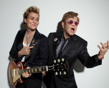 Watch an Emotional Elton John & Brandi Carlile Record Their Forthcoming Album