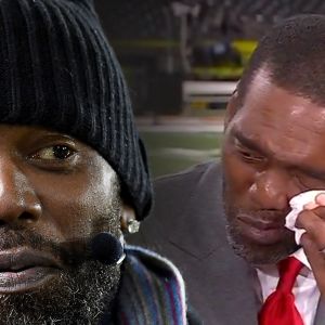 Randy Moss Emotional During Return to ESPN After Cancer Battle
