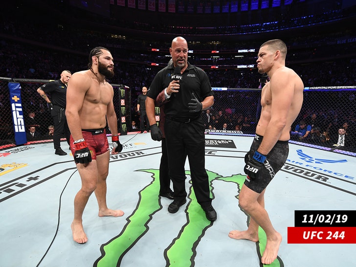 nate diaz jorge masvidal getty UFC 244