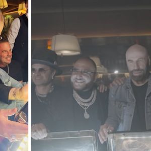 John Travolta Tries 'Pulp Fiction'-Inspired Steak in Miami, on Video