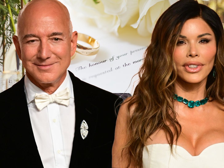 jeff bezos lauren sanchez wedding invite