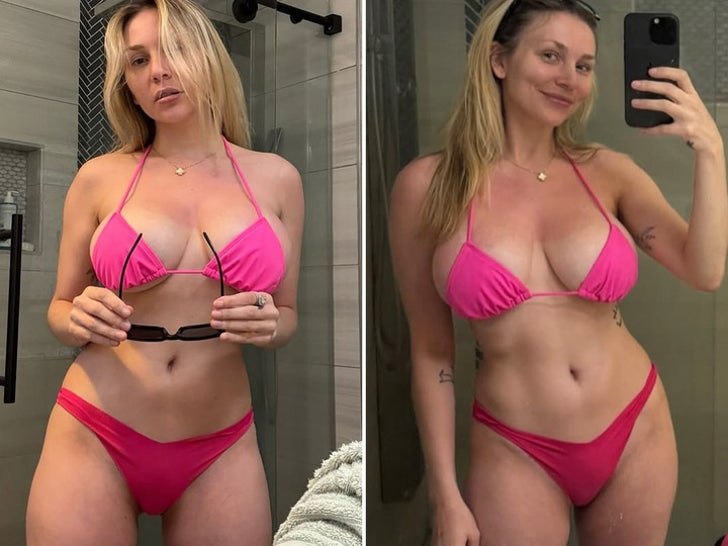 Hot Stars In Pink Bikinis