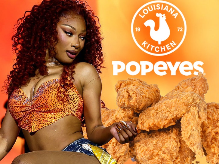Megan Thee Stallion Popeyes logo