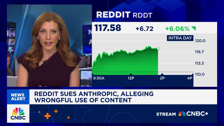 Reddit sues Anthropic alleging wrongful use of content