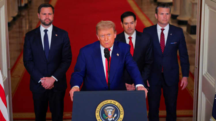 Watch President Donald Trump’s address on the U.S. bombing of Iran