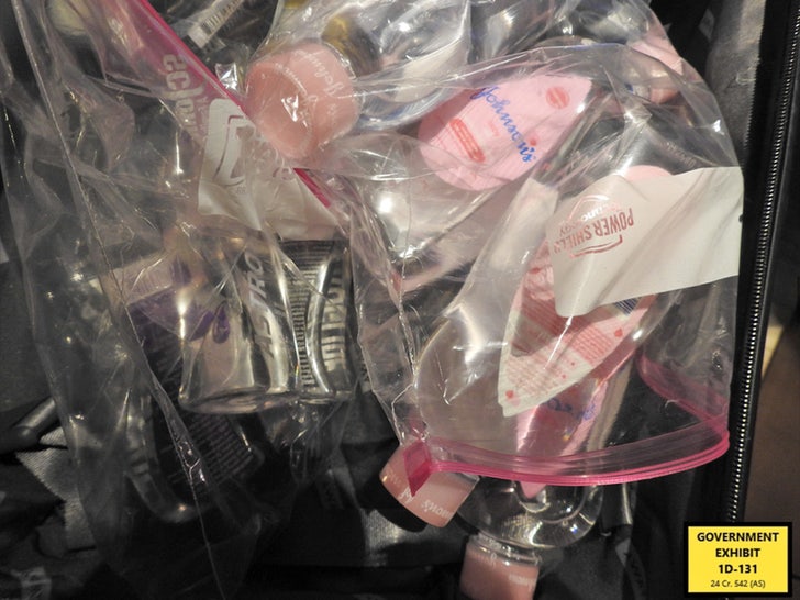 p diddy baby oil evidence