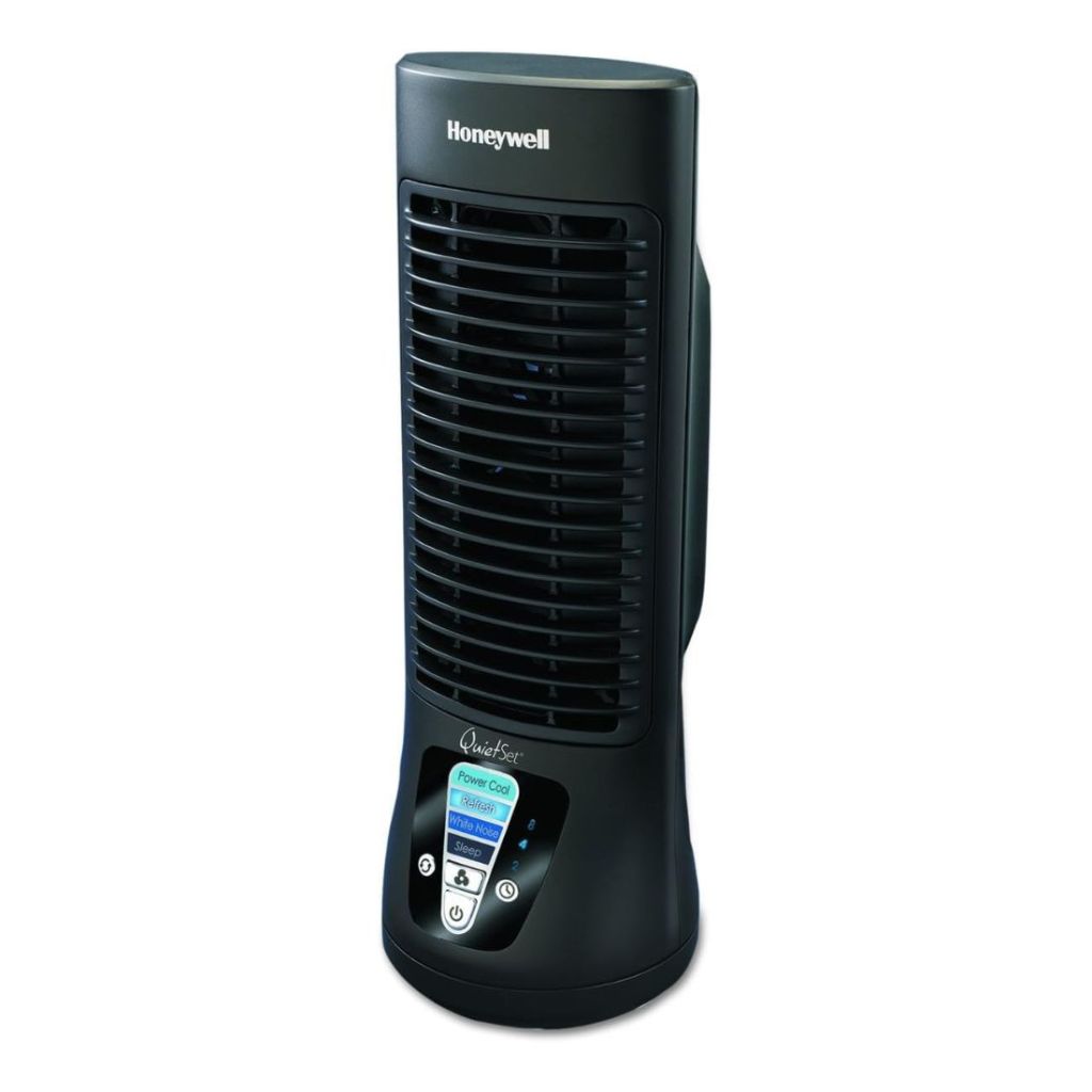 black desk fan