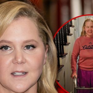 Amy Schumer Shares Photo Using Walker After Spinal Surgery