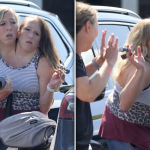 Conjoined Twins Abby & Brittany Hensel Stop For McDonald's with Newborn