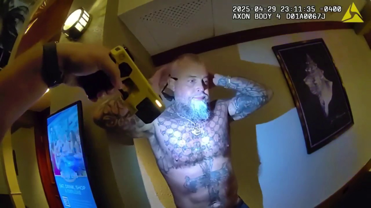 Bodycam photos displays Powerball winner arrested later kicking deputy in face 