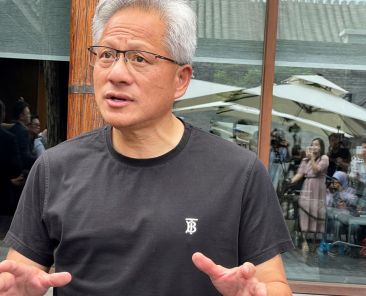 Nvidia in talks with U.S. to sell a more advanced chip to China, Jensen Huang says