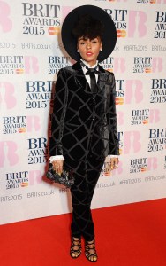 Janelle Monae attends the BRIT Awards 2015 at The O2 Arena on February 25, 2015 in London, England.