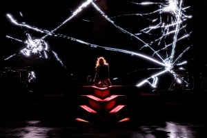 Renee Rapp performs at the Renee Rapp "Bite Me Tour” Opening Night held at Red Rocks Amphitheatre on September 23, 2025 in Morrison, Colorado.
