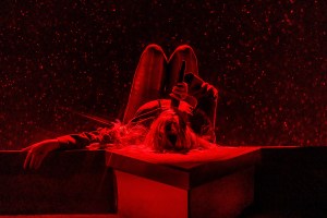 Renee Rapp performs at the Renee Rapp "Bite Me Tour” Opening Night held at Red Rocks Amphitheatre on September 23, 2025 in Morrison, Colorado.