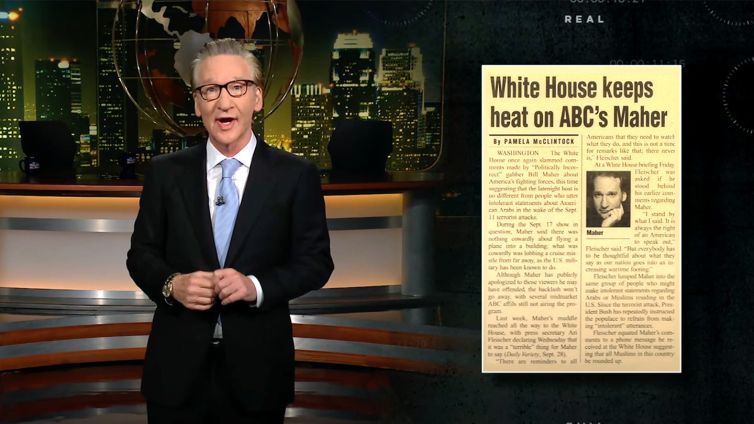 Ex-ABC host Bill Maher empathizes with Jimmy Kimmel, says network stands for 'Always Be Caving' 