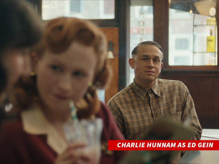 Charlie Hunnam as Ed Gein everett collection 1