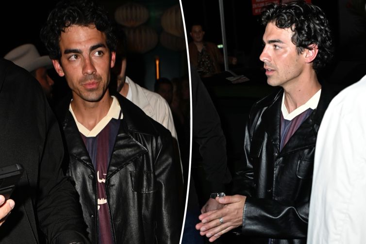 Joe Jonas cozies up to mystery woman at Bad Bunny’s private party in Miami