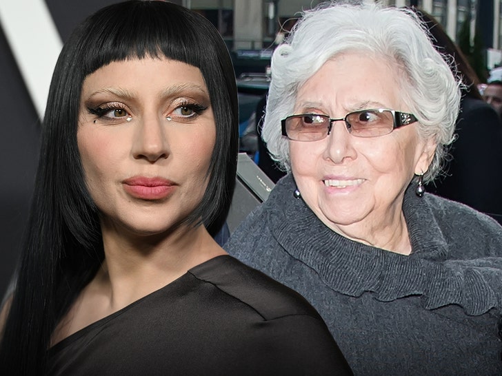 lady gaga and grandma Angelina Calderone Germanotta getty 1