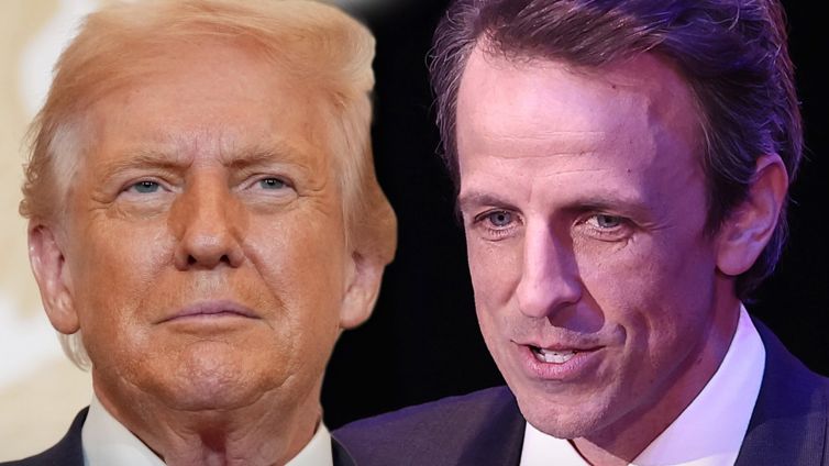 Donald Trump Suggests Seth Meyers' Jokes About Him Might Be Illegal