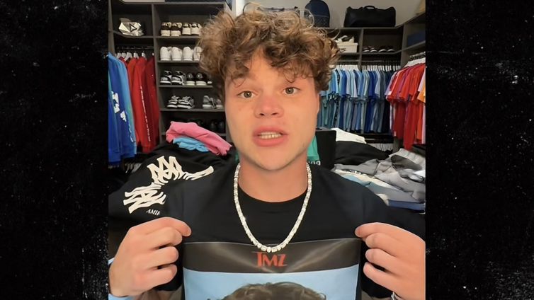 Jack Doherty Bails Himself Out, Sports TMZ Mugshot Shirt