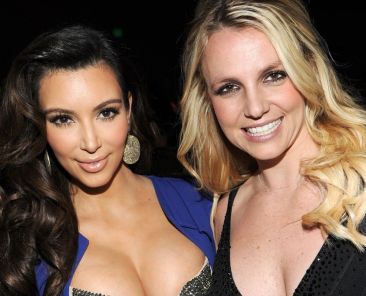 Kim Kardashian and Britney Spears Cozy Up With Khloe at Pajama Party: ‘Calabasas Nights’