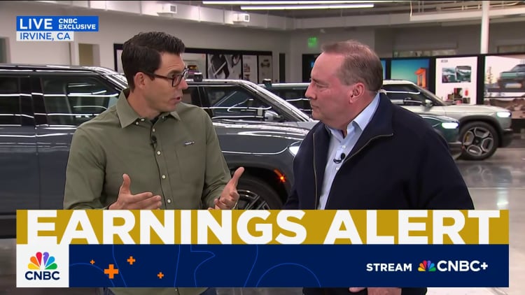 Rivian is focused on finding other sources of rare earth materials and magnets, says CEO RJ Scaringe