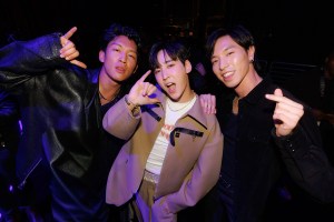 Kevin Woo Backstage at the iHeartRadio 102.7 KIIS FM's Jingle Ball 2025 Presented by Capital One held at Intuit Dome on December 05, 2025 in Los Angeles, California.