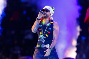 Feid performs at the iHeartRadio 102.7 KIIS FM's Jingle Ball 2025 Presented by Capital One held at Intuit Dome on December 05, 2025 in Los Angeles, California.