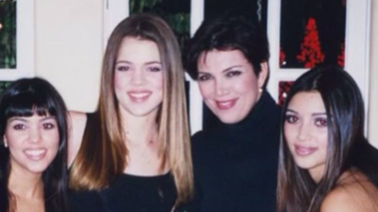 Kardashian Family Through the Years in Christmas Throwback Pics