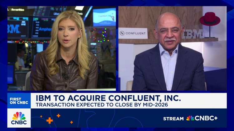 IBM CEO Arvind Krishna on $11 billion acquisition of Confluent