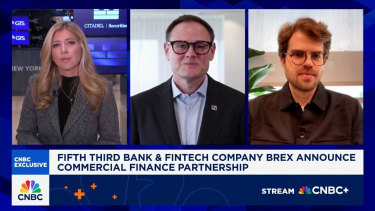 Fifth Third Bancorp CEO Tim Spence on new partnership with Brex